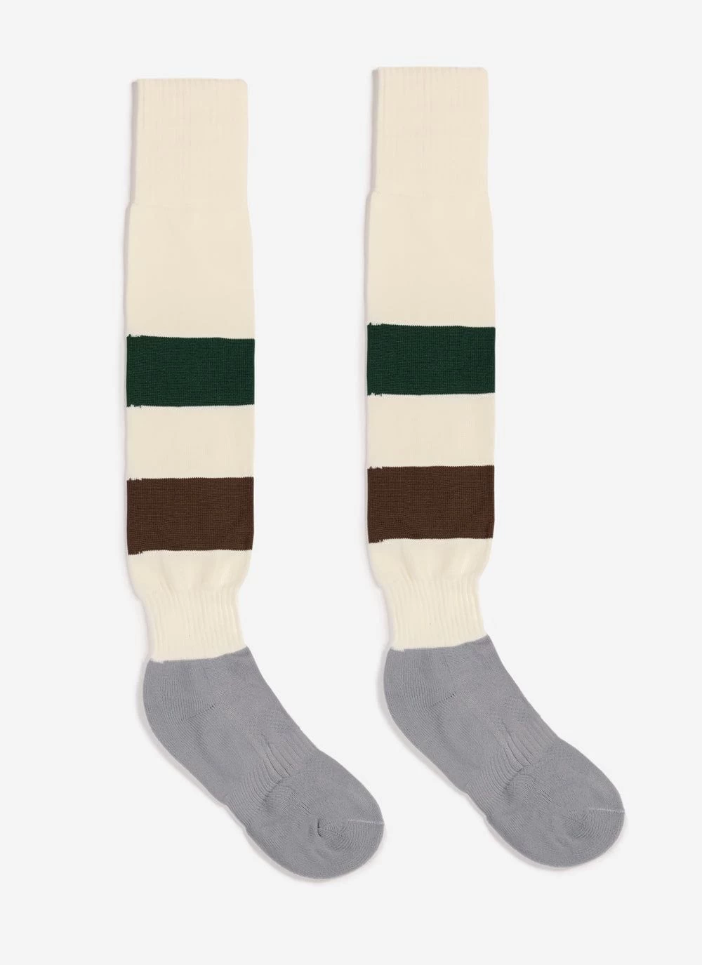 Rugby Socks | Canterbury And Percival | Ecru Multi Stripe 3 Rugby Socks | Canterbury And Percival | Ecru Multi Stripe