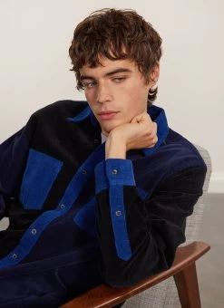 Patchwork Pearce Oversized Shirt | Corduroy | Blue Multi 13 Patchwork Pearce Oversized Shirt | Corduroy | Blue Multi -Urban Wear Shop FIRSTIMAGE 3316ac27 b0ba 4973 8f49 d9ecee1ef002