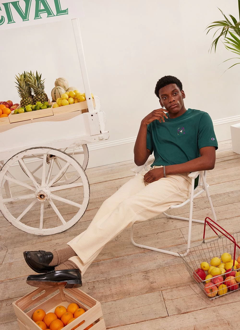 Thistle Flower T Shirt | Champion And Percival | Forest 7 Thistle Flower T Shirt | Champion And Percival | Forest - Image 5