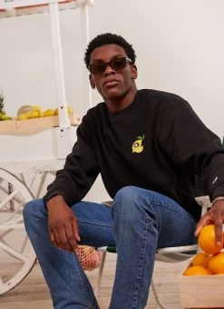 Lemony Snickets Sweatshirt | Champion And Percival | Black -Urban Wear Shop FRONTIMAGE e2fc19a5 855b 47fd 8350 d71221612191