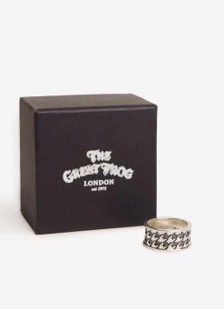 Houndstooth Ring | Sterling Silver -Urban Wear Shop PERCIVAL MENSWEAR5 689c06ee 5b83 4bae 9793 693aa0cb608f
