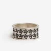Houndstooth Ring | Sterling Silver 1 Houndstooth Ring | Sterling Silver -Urban Wear Shop PERCIVAL MENSWEAR7 dd0cc507 459a 4172 a5b0 77a1e2743030