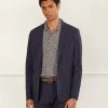 Tailored Seersucker Blazer | Navy -Urban Wear Shop PERCIVAL MENSWEAR 10 dfbcac51 a8f5 426b a6d3 d6c05ed79575