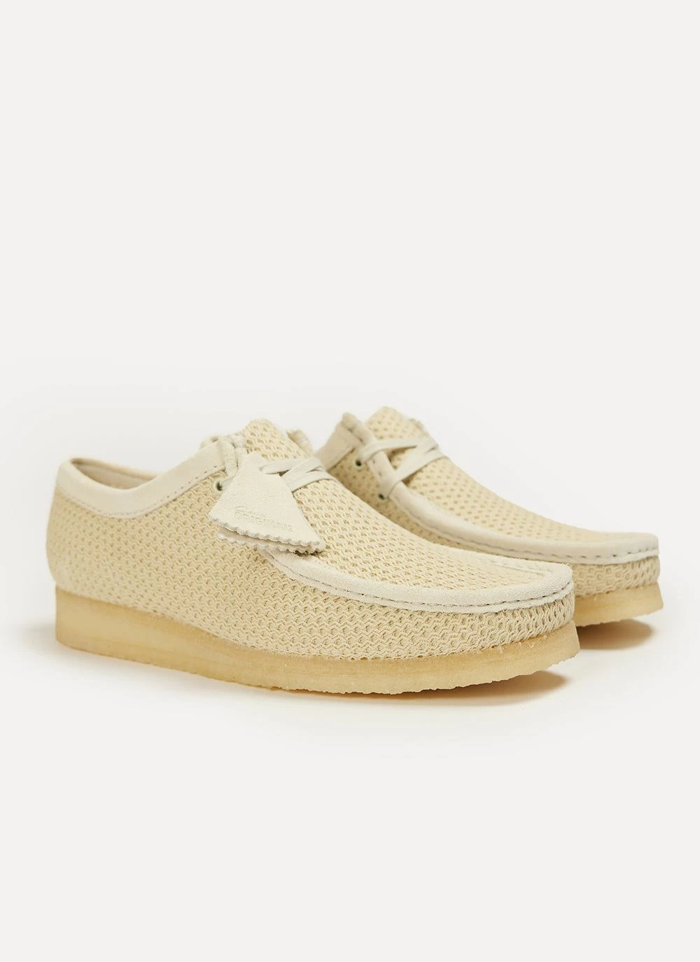 Wallabee | Clarks Originals | Off White Mesh 3 Wallabee | Clarks Originals | Off White Mesh
