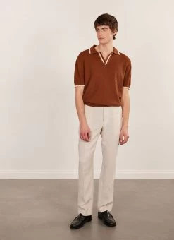 Raised Diamond Knitted Polo | Percival X Ilaria | Espresso 9 Raised Diamond Knitted Polo | Percival X Ilaria | Espresso -Urban Wear Shop PERCIVAL MENSWEAR 1 c539e5ab 41b2 4dc8 9777 da46da7bebec