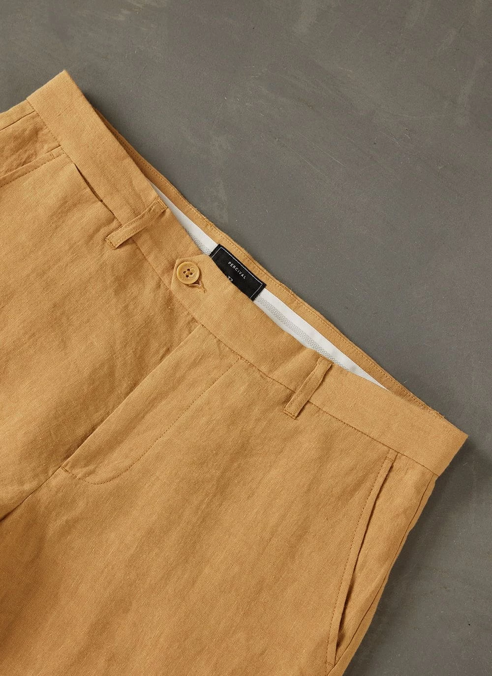 Tailored Linen Trousers | Camel 8 Tailored Linen Trousers | Camel - Image 6