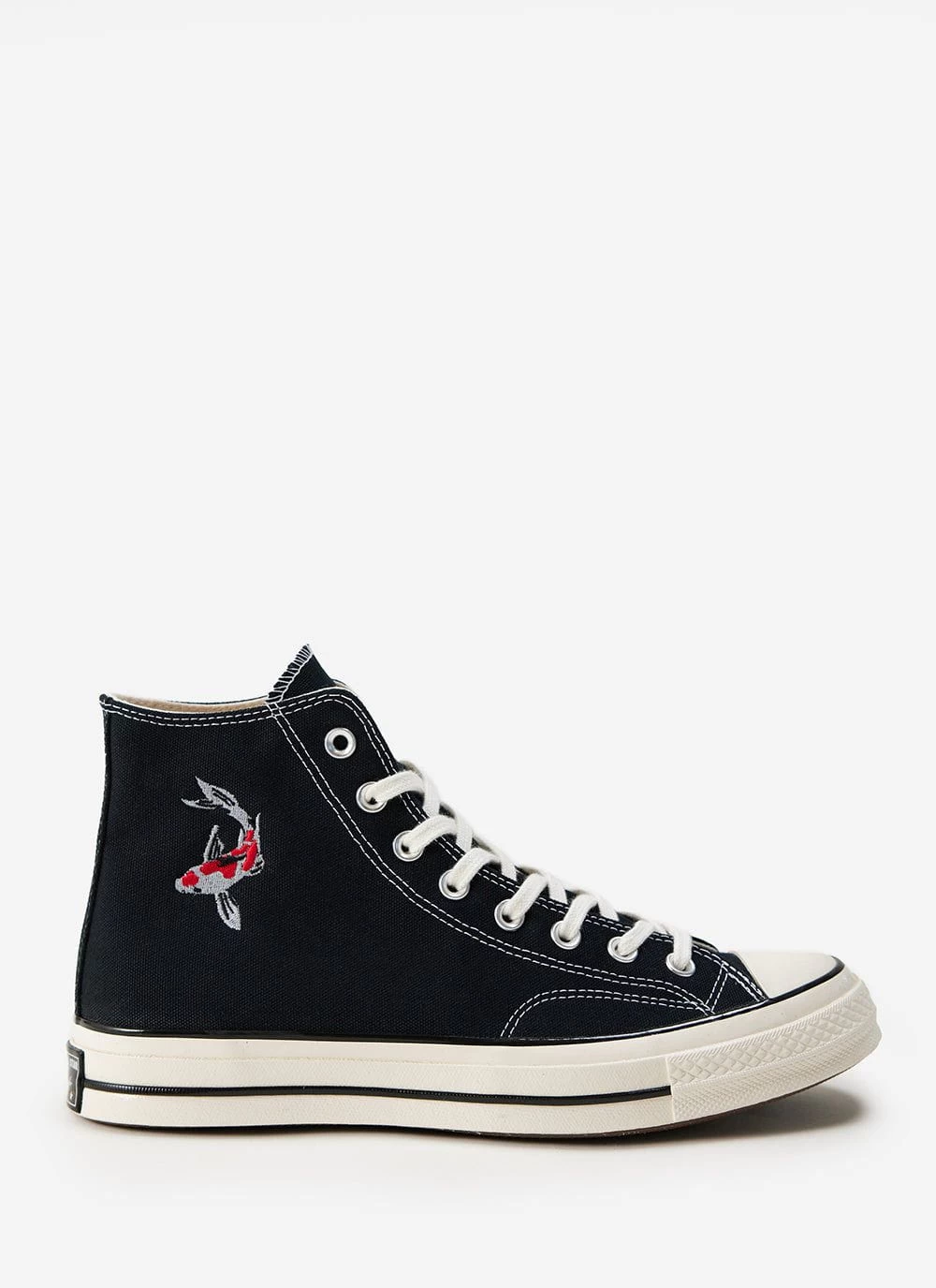 Embroidered 70s | Koi | Percival Converse | Black 6 Embroidered 70s | Koi | Percival Converse | Black - Image 4