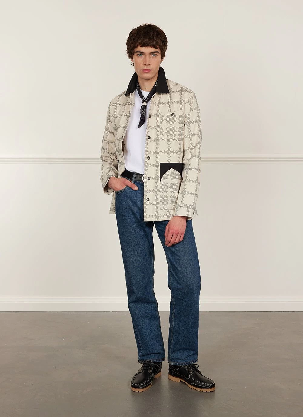 Urban Wear Shop -Urban Wear Shop PERCIVAL MENSWEAR ALL SORTS PATCHWORK OVERSHIRT11