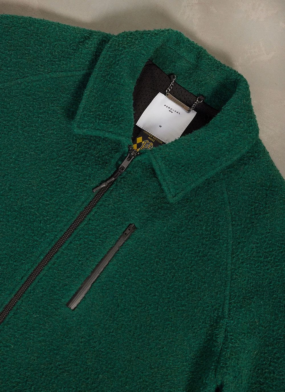 Anderson Zip Overshirt | Casentino Wool | Forest 4 Anderson Zip Overshirt | Casentino Wool | Forest - Image 2