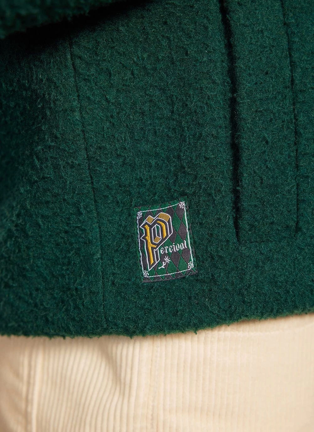 Anderson Zip Overshirt | Casentino Wool | Forest 10 Anderson Zip Overshirt | Casentino Wool | Forest - Image 8