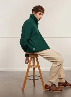 Anderson Zip Overshirt | Casentino Wool | Forest 20 Anderson Zip Overshirt | Casentino Wool | Forest -Urban Wear Shop PERCIVAL MENSWEAR ANDERSON ZIP OVERSHIRT FOREST11