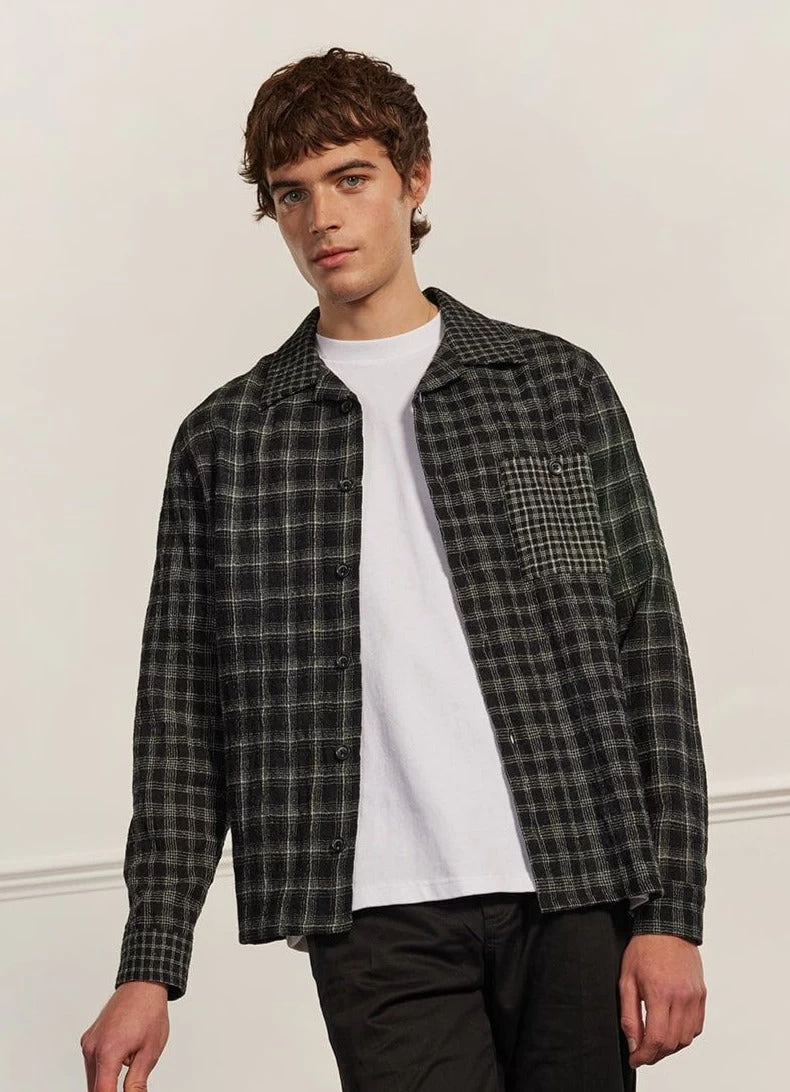 Ashdown Patchwork Overshirt | Multi 3 Ashdown Patchwork Overshirt | Multi