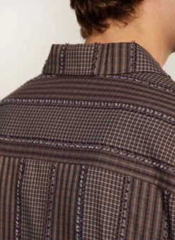 Ashdown Stripe Overshirt | Multi 14 Ashdown Stripe Overshirt | Multi -Urban Wear Shop PERCIVAL MENSWEAR ASHDOWN STRIPE OVERSHIRT MULTI 5