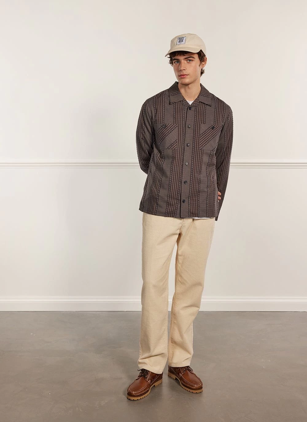 Ashdown Stripe Overshirt | Multi 9 Ashdown Stripe Overshirt | Multi - Image 7
