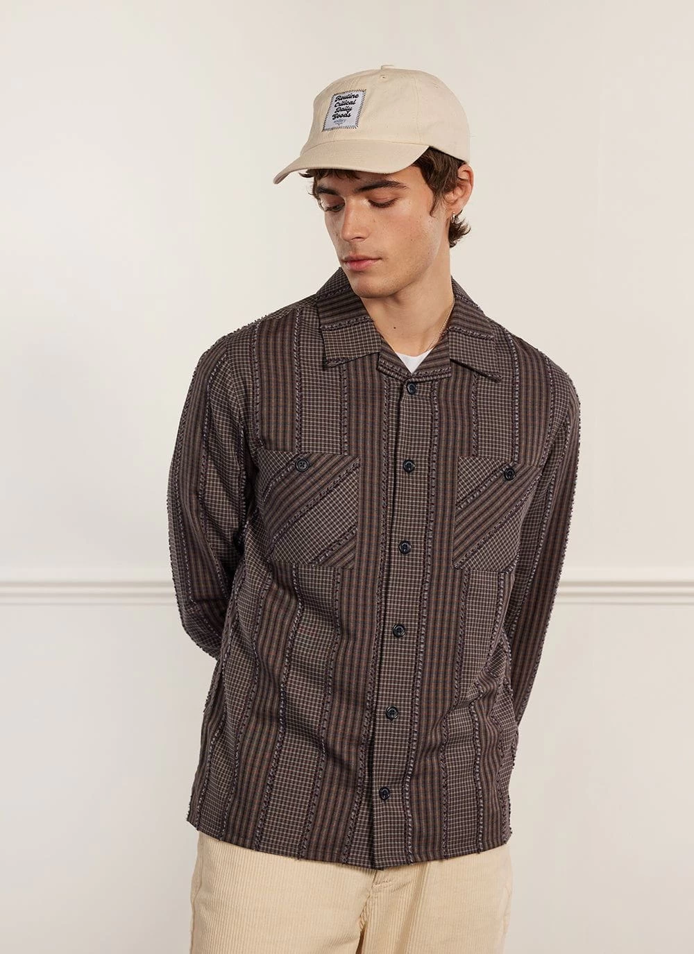 Ashdown Stripe Overshirt | Multi 5 Ashdown Stripe Overshirt | Multi - Image 3