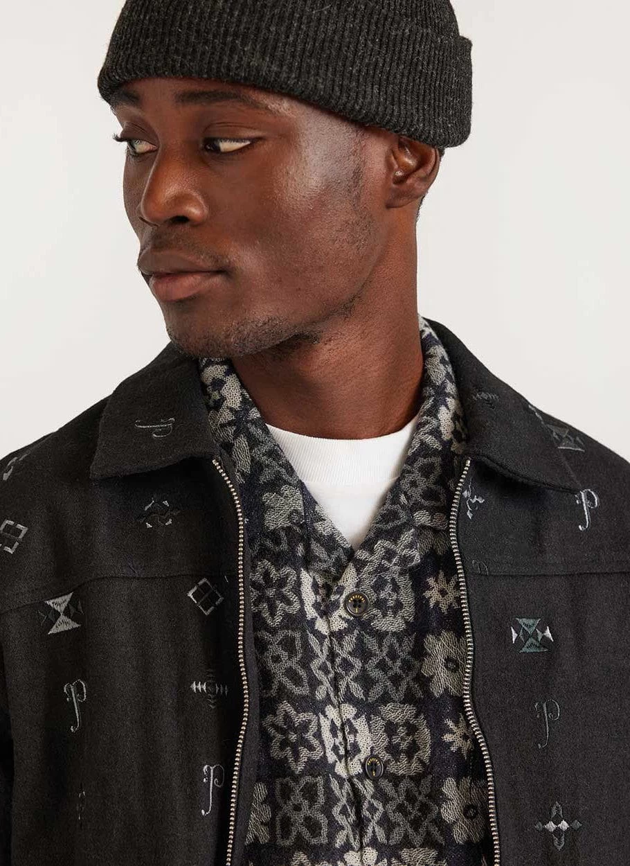 Ashdown Wildflower Shirt | Wool | Black Multi 14 Ashdown Wildflower Shirt | Wool | Black Multi - Image 12