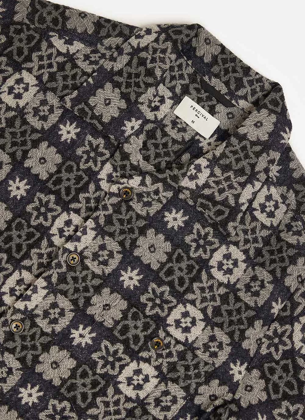 Ashdown Wildflower Shirt | Wool | Black Multi 12 Ashdown Wildflower Shirt | Wool | Black Multi - Image 10