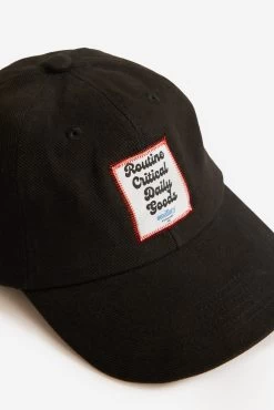 Auxiliary Cap 01 | Cotton | Black -Urban Wear Shop PERCIVAL MENSWEAR AUXILARY11