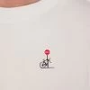 Stolen Wheel Auxiliary T Shirt | Embroidered Organic Cotton | White 2 Stolen Wheel Auxiliary T Shirt | Embroidered Organic Cotton | White -Urban Wear Shop PERCIVAL MENSWEAR AUXILARY BIKE WHITE T2