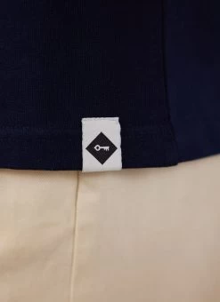 Envy Auxiliary T Shirt | Embroidered Organic Cotton | Navy 16 Envy Auxiliary T Shirt | Embroidered Organic Cotton | Navy -Urban Wear Shop PERCIVAL MENSWEAR AUXILARY CAR T NAVY6