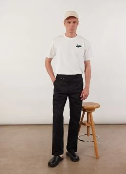 Envy Auxiliary T Shirt | Embroidered Organic Cotton | White 13 Envy Auxiliary T Shirt | Embroidered Organic Cotton | White -Urban Wear Shop PERCIVAL MENSWEAR AUXILARY CAR T WHITE6