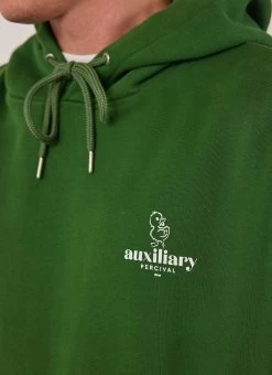 Canard Auxiliary Hoodie | Cotton | Forest