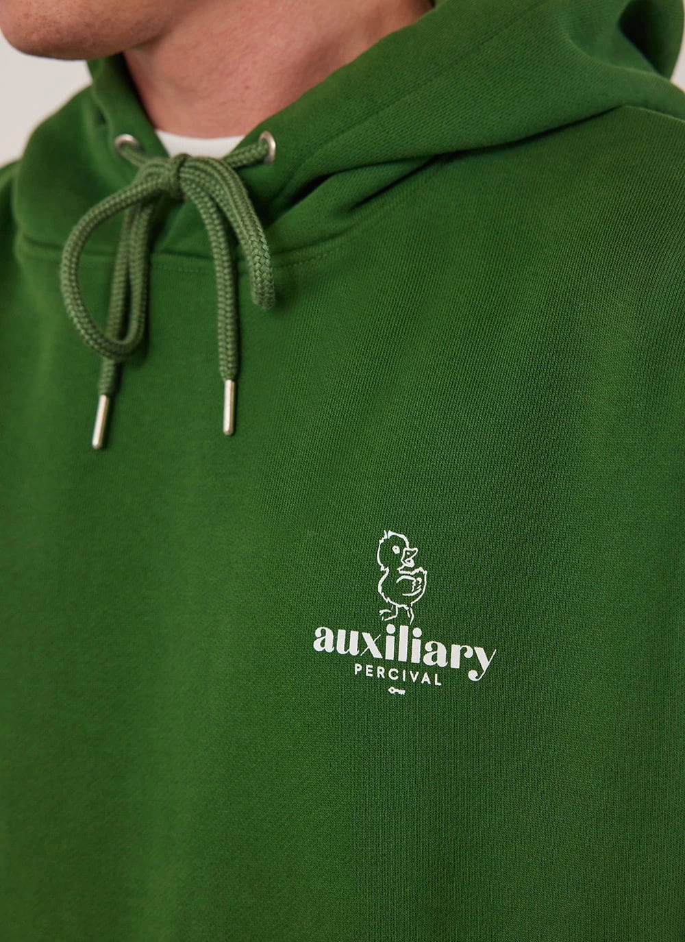 Canard Auxiliary Hoodie | Cotton | Forest 3 Canard Auxiliary Hoodie | Cotton | Forest