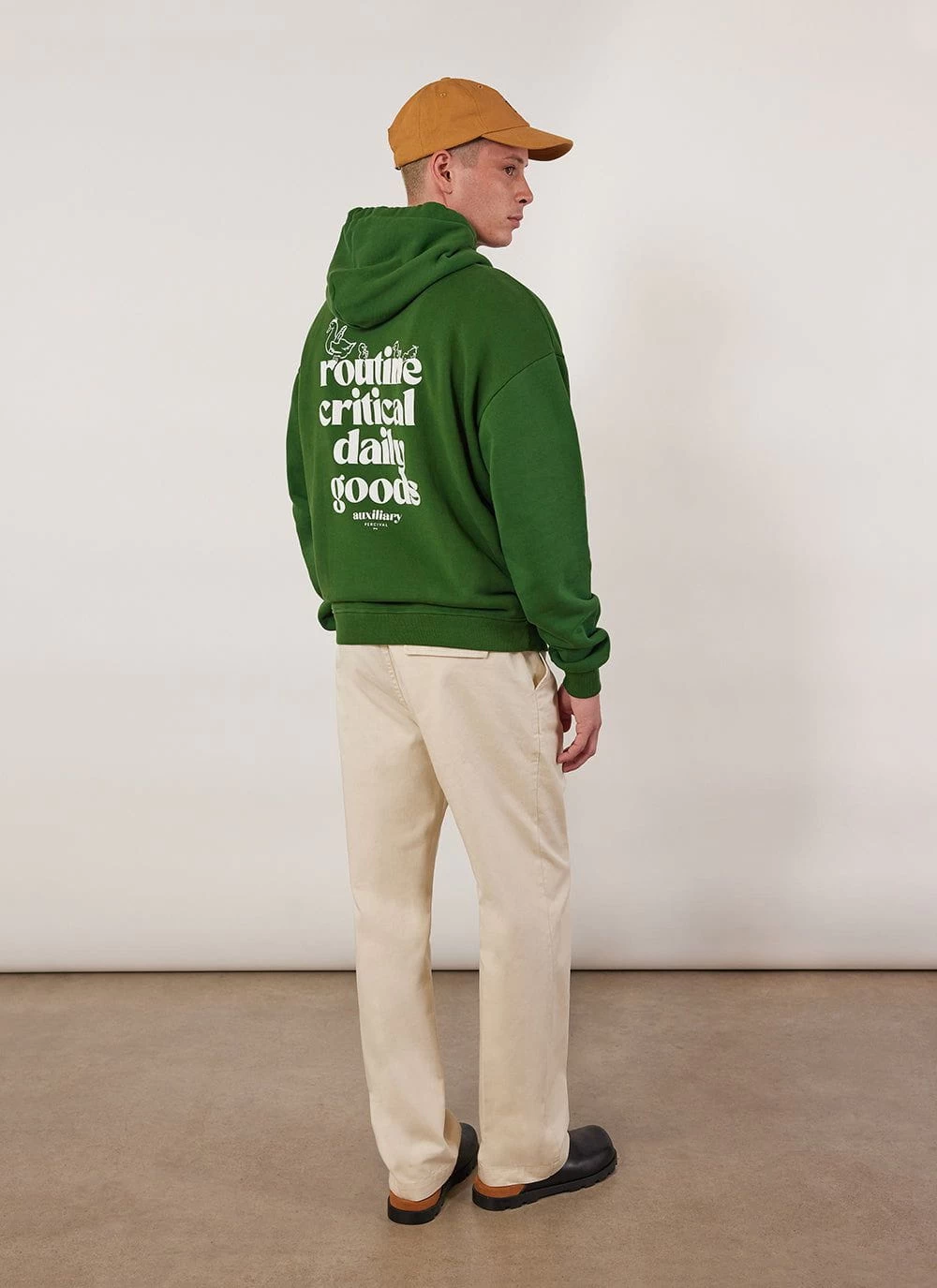 Canard Auxiliary Hoodie | Cotton | Forest 8 Canard Auxiliary Hoodie | Cotton | Forest - Image 6