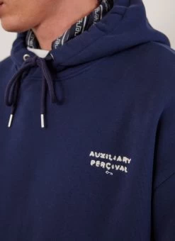 Auxiliary Hoodie 01 | Cotton | Navy 13 Auxiliary Hoodie 01 | Cotton | Navy -Urban Wear Shop PERCIVAL MENSWEAR AUXILARY DAILY GOODS NAVY2