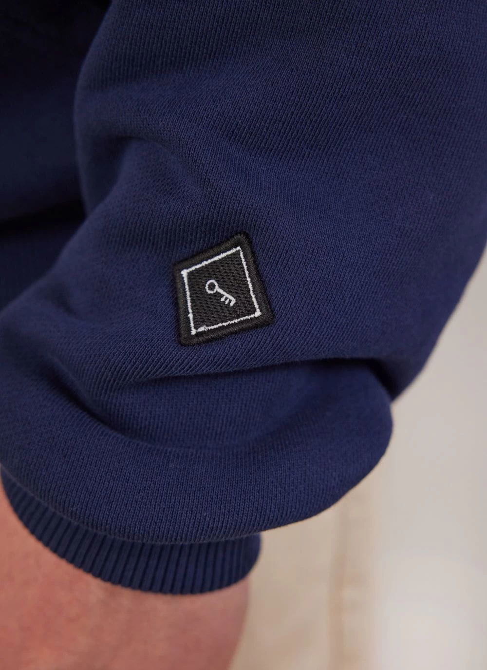 Auxiliary Hoodie 01 | Cotton | Navy 6 Auxiliary Hoodie 01 | Cotton | Navy - Image 5