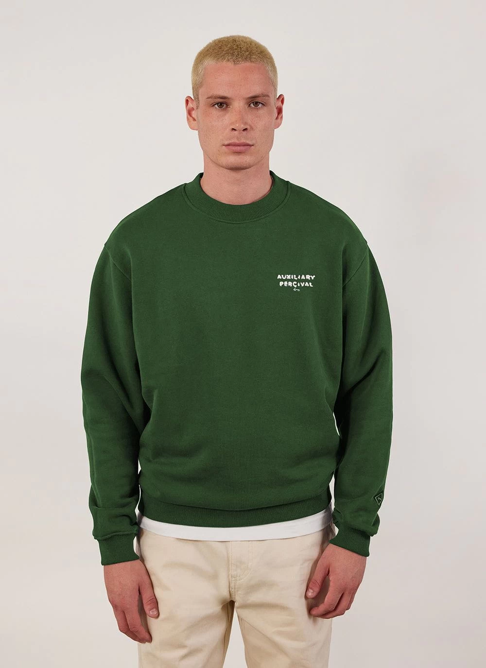Auxiliary Sweatshirt 01 | Cotton | Forest 3 Auxiliary Sweatshirt 01 | Cotton | Forest