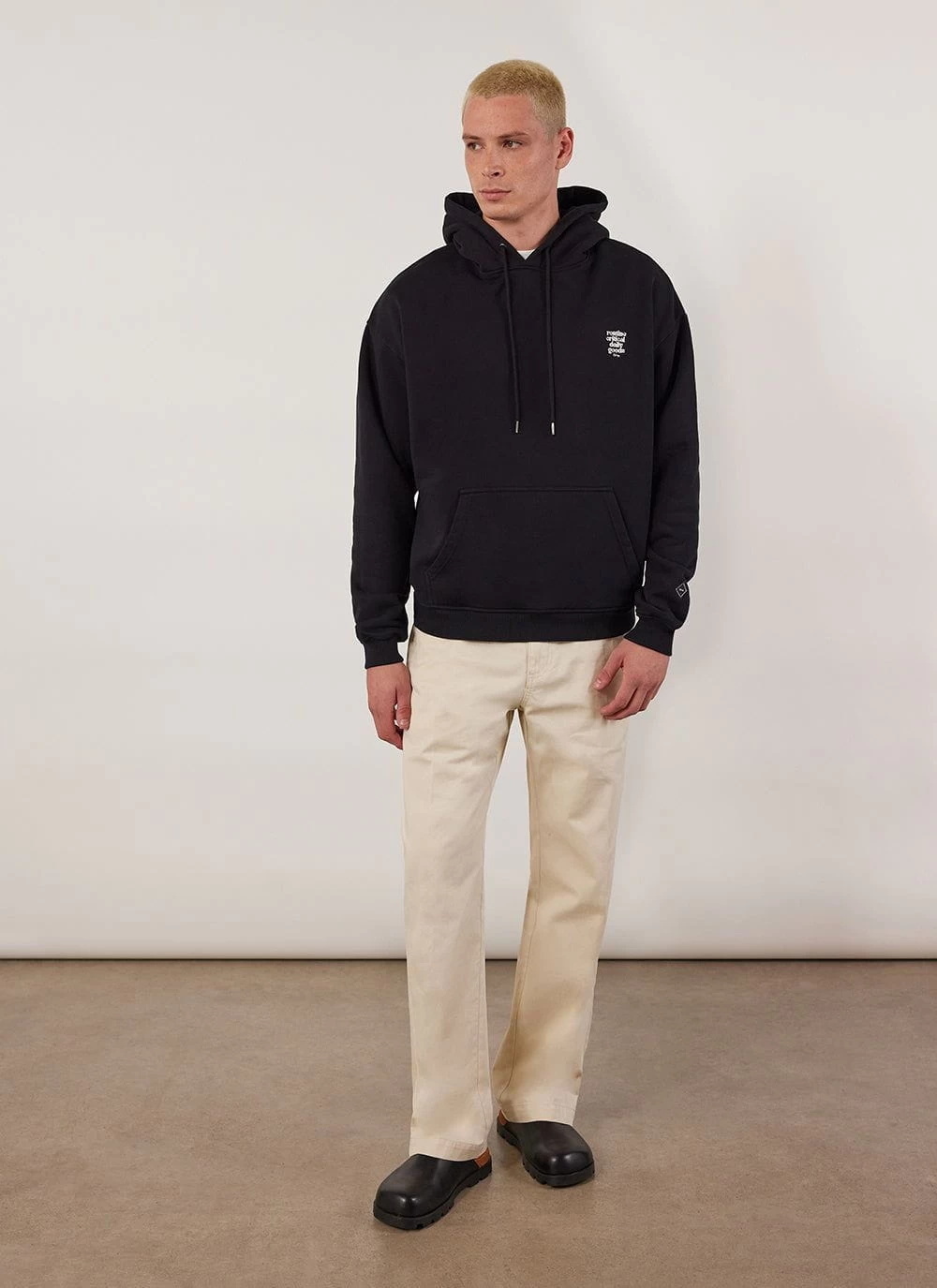 Bark And Stroll Auxiliary Hoodie | Cotton | Black 8 Bark And Stroll Auxiliary Hoodie | Cotton | Black - Image 6