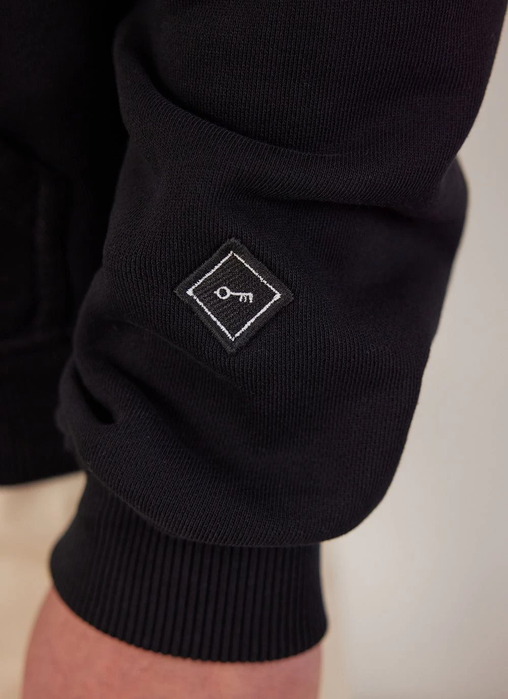 Bark And Stroll Auxiliary Hoodie | Cotton | Black 10 Bark And Stroll Auxiliary Hoodie | Cotton | Black - Image 8