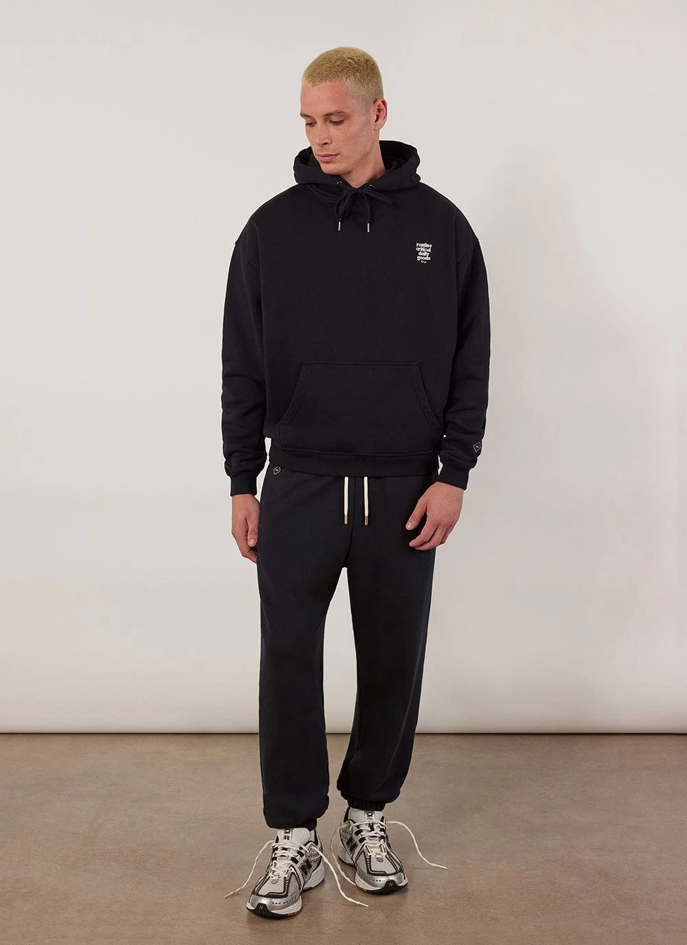 Bark And Stroll Auxiliary Hoodie | Cotton | Black 12 Bark And Stroll Auxiliary Hoodie | Cotton | Black - Image 10