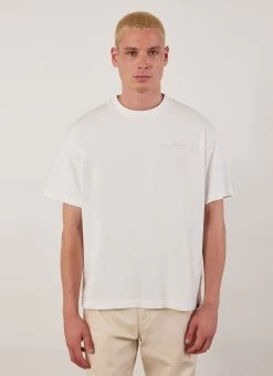 Alfresco Oversized Auxiliary T Shirt | Organic Cotton | White 13 Alfresco Oversized Auxiliary T Shirt | Organic Cotton | White -Urban Wear Shop PERCIVAL MENSWEAR AUXILARY DAILY GOODS WOMAN WHITE T