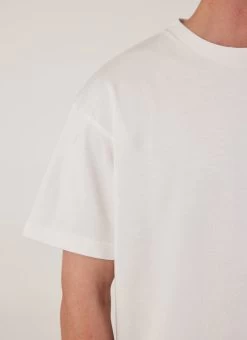 Alfresco Oversized Auxiliary T Shirt | Organic Cotton | White 18 Alfresco Oversized Auxiliary T Shirt | Organic Cotton | White -Urban Wear Shop PERCIVAL MENSWEAR AUXILARY DAILY GOODS WOMAN WHITE T3