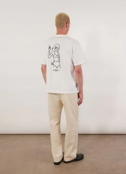 Alfresco Oversized Auxiliary T Shirt | Organic Cotton | White 17 Alfresco Oversized Auxiliary T Shirt | Organic Cotton | White -Urban Wear Shop PERCIVAL MENSWEAR AUXILARY DAILY GOODS WOMAN WHITE T7