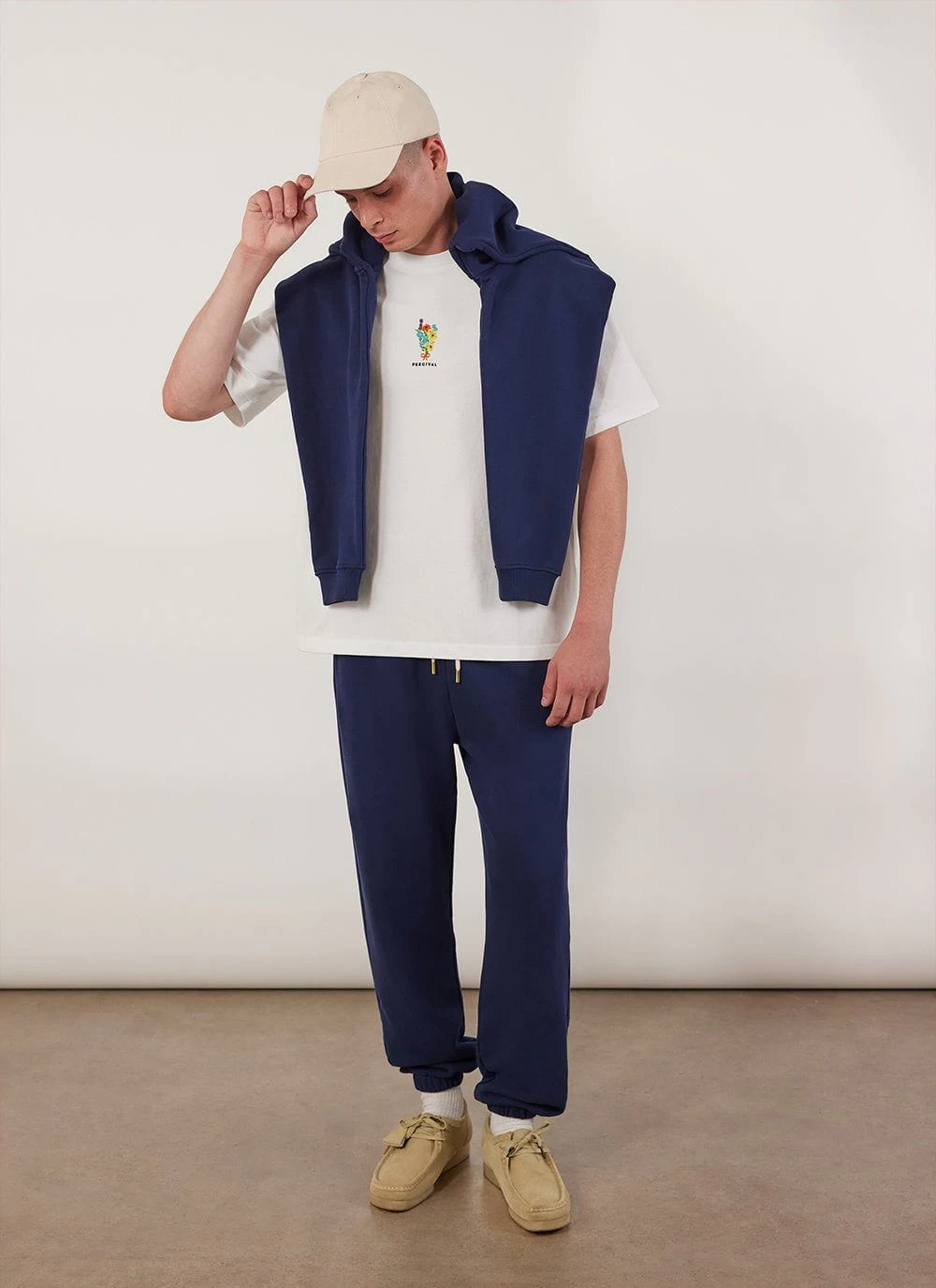 Bouquet Oversized Auxiliary T Shirt | Embroidered Organic Cotton | White 10 Bouquet Oversized Auxiliary T Shirt | Embroidered Organic Cotton | White - Image 8