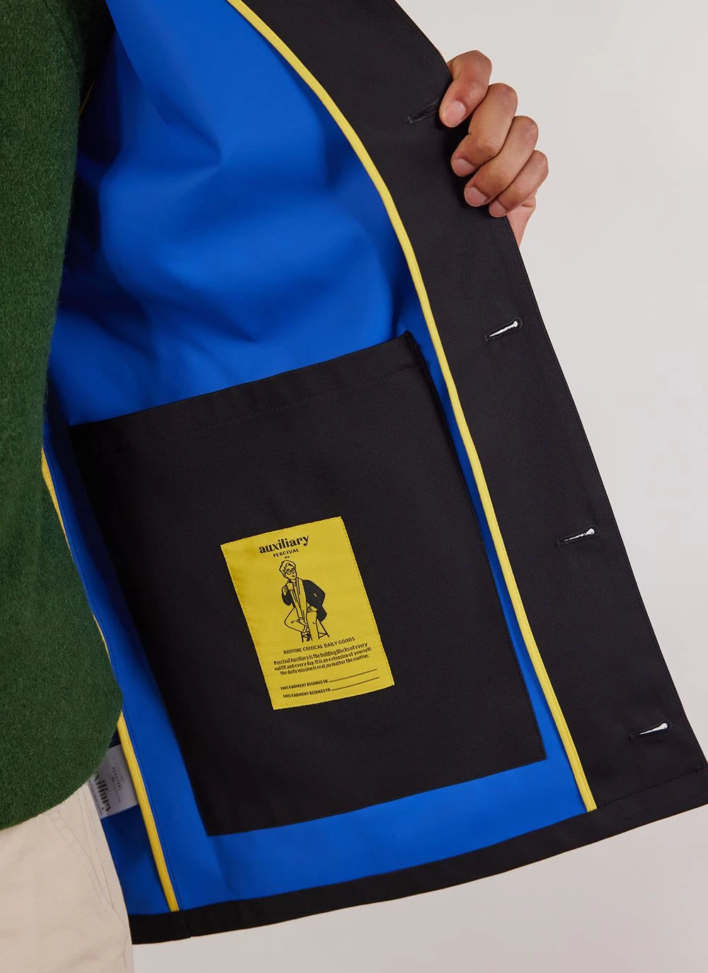 Waterproof Auxiliary Sherlock | Black With Blue 5 Waterproof Auxiliary Sherlock | Black With Blue - Image 3