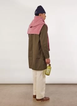 Waterproof Auxiliary Greyson Trench | Forest With Cinnamon -Urban Wear Shop PERCIVAL MENSWEAR AUXILARY TRENCH FOREST15