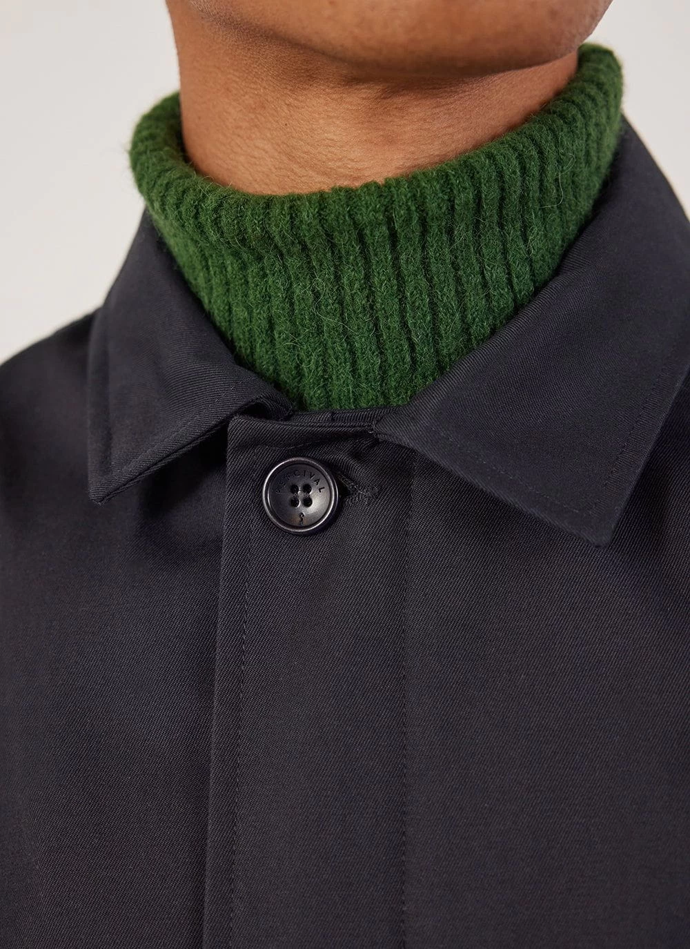 Waterproof Auxiliary Greyson Trench | Midnight With Olive 13 Waterproof Auxiliary Greyson Trench | Midnight With Olive - Image 11