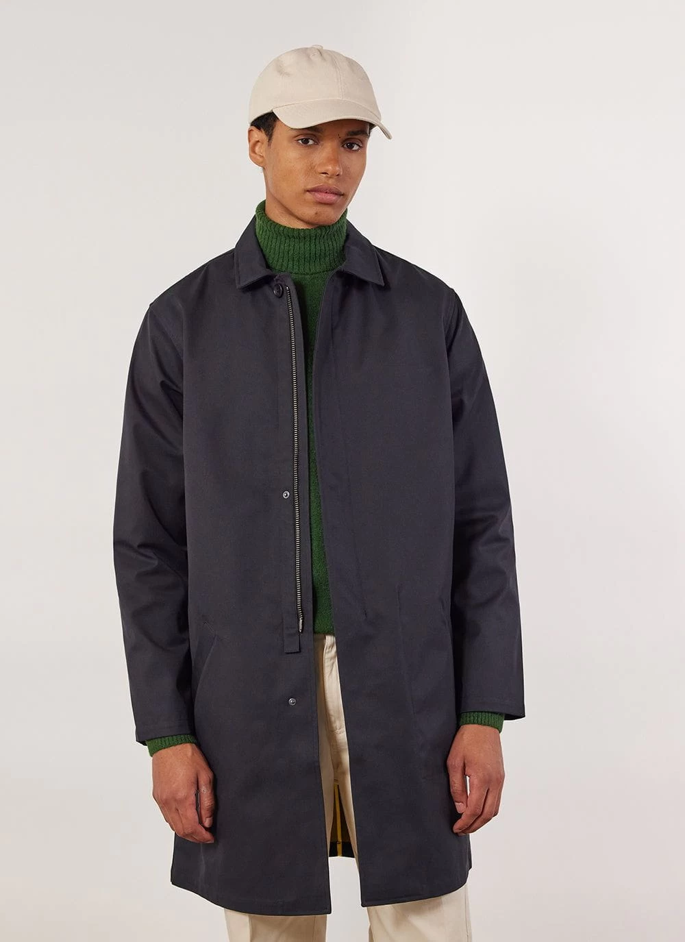 Waterproof Auxiliary Greyson Trench | Midnight With Olive 3 Waterproof Auxiliary Greyson Trench | Midnight With Olive