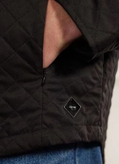 Auxiliary Quilted Shirt | Black 14 Auxiliary Quilted Shirt | Black -Urban Wear Shop PERCIVAL MENSWEAR AUX QUILTED SHIRT BLACK 8