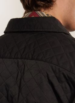 Auxiliary Quilted Shirt | Black 17 Auxiliary Quilted Shirt | Black -Urban Wear Shop PERCIVAL MENSWEAR AUX QUILTED SHIRT BLACK9