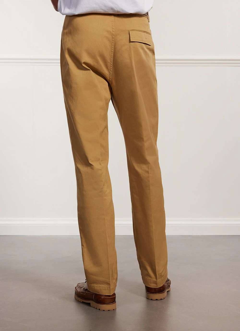 Stay Press Auxiliary Trouser | Cotton Twill Canvas | Camel 4 Stay Press Auxiliary Trouser | Cotton Twill Canvas | Camel - Image 2