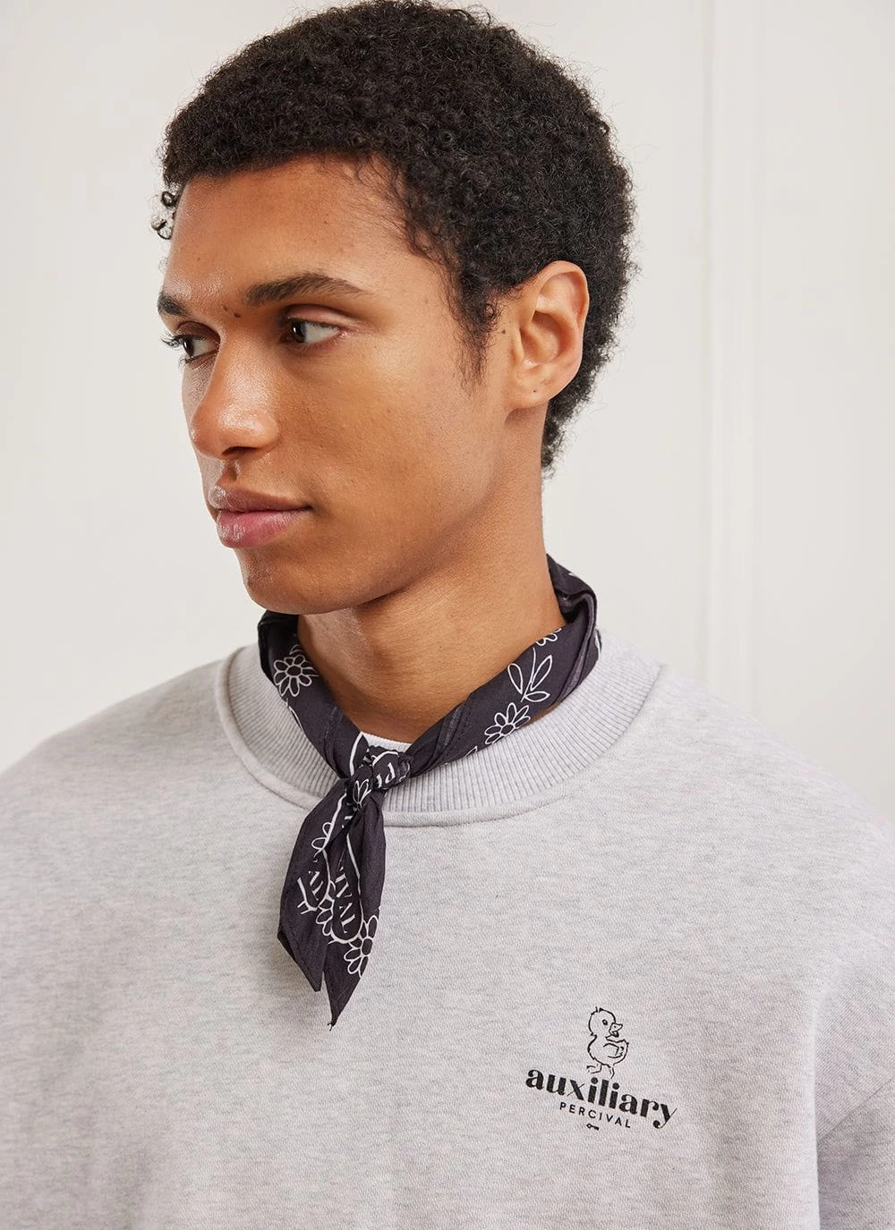 Canard Auxiliary Sweatshirt | Cotton | Athletic Grey 8 Canard Auxiliary Sweatshirt | Cotton | Athletic Grey - Image 6