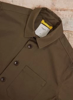 Waterproof Auxiliary Overshirt | Forest With Cinnamon 21 Waterproof Auxiliary Overshirt | Forest With Cinnamon -Urban Wear Shop PERCIVAL MENSWEAR AUX WORKSHIRT FOREST 11