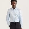 Formal Shirt | Cotton Poplin | Blue -Urban Wear Shop PERCIVAL MENSWEAR BLUE FORMAL SHIRT3