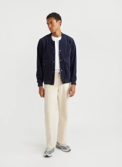 Bomber Jacket | Cotton Suede | Navy 11 Bomber Jacket | Cotton Suede | Navy -Urban Wear Shop PERCIVAL MENSWEAR BOMBER JACKET COTTON SUEDE NAVY1 083f9f26 eb8d 4117 942c ed872c441361