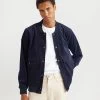 Bomber Jacket | Cotton Suede | Navy 2 Bomber Jacket | Cotton Suede | Navy -Urban Wear Shop PERCIVAL MENSWEAR BOMBER JACKET COTTON SUEDE NAVY2 be87654b 685c 4748 9ab7 87e0e090e348